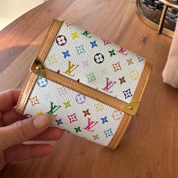 RARE Louis Vuitton Murakami Pochette Porte-Monnaie Wallet - Picture 3 of 8